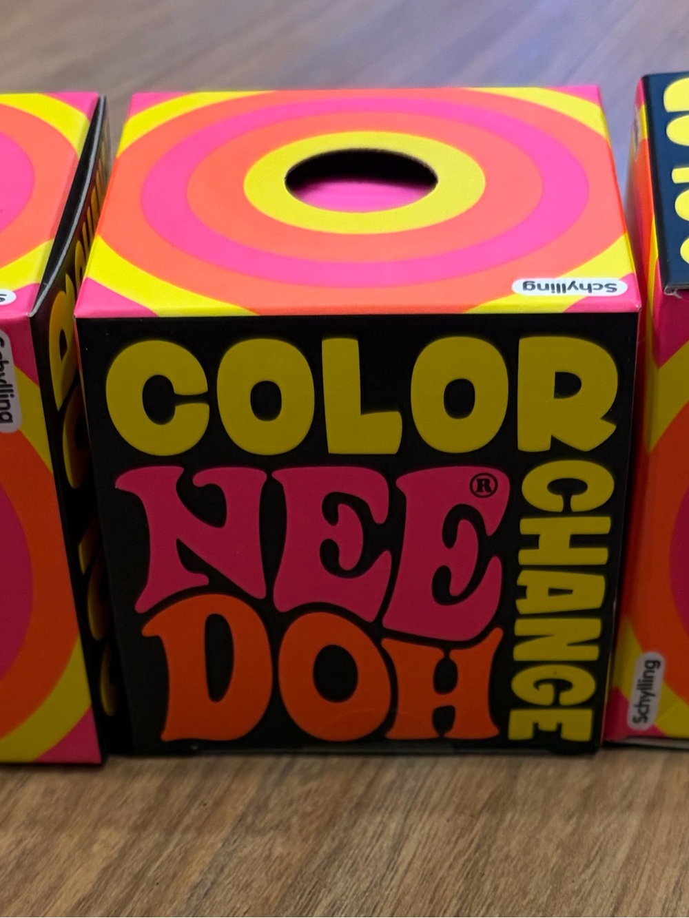 Pink Nee Doh Color Change Fidget Toy by Schylling Sensory Stress Ball New